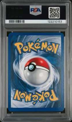 1999 POKEMON GAME 1ST ED #8 MACHAMP-HOLO PSA 8 - Image 2