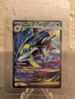 Pokemon TCG Mega Sharpedo Ex 127/094 Special Illustration Rare Phantasmal Flames - Image 2