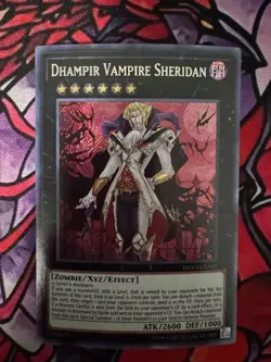 Dhampir Vampire Sheridan DASA-EN007 Secret Rare NM-M Unlimted Edition - Image 1