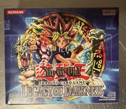 Yu-Gi-Oh! Legacy of Darkness Unlimited Booster Box 36ct Sealed W/Minor Creases 53334301855 - Image 1