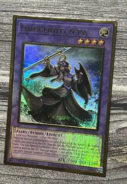 Yu-Gi-Oh! TCG Elder Entity N'tss Maximum Gold MAGO-EN026 1st Edition Premium NM - Image 1