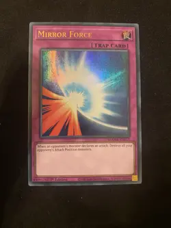Mirror Force - Ultra Pharaoh's Rare - MAMA-EN115 - 1st Edition - Lightly Played - Image 1