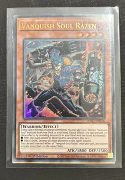 Yugioh Vanquish Soul Razen WISU-EN016 Ultra Rare 1st Ed NM - Image 1