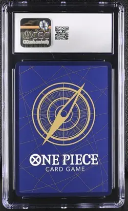 CGC 10 ONE PIECE Monkey D. Luffy OP01-024 SR Parallel FOIL ROMANCE DAWN - Image 2
