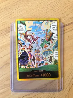 OP14 GOLD DON Egghead Island - ONE PIECE TCG English The Azure Sea’s Seven - Image 1