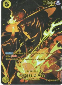 One Piece: Legacy of the Master: Foil Portgas.D.Ace (SP): LP Condition - Image 1