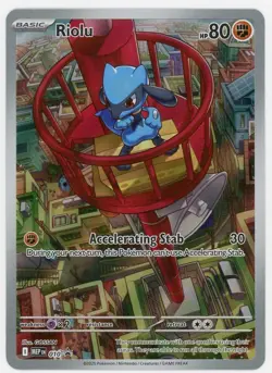 Riolu Promo Mega Evolutions Black Star #010 2025 Pokemon Card - Image 1