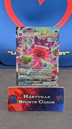 Pokemon Card TCG Gengar VMAX 271/264 Alt Art Secret Rare Ungraded NM - Image 1