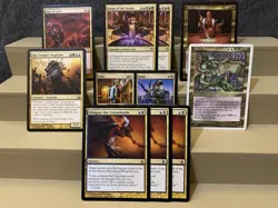Magic: the Gathering MTG Multicolor Rares Lot - 10 Card Lot - Excellent Conditio 885252081331 - Image 1