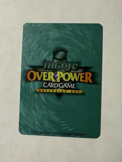 Image Overpower Zealot character card Unplayed - Image 3