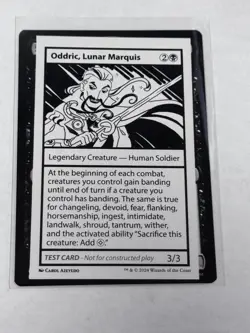 Oddric, Lunar Marquis Mystery Booster 2 Playtest Cards #551 - Image 1