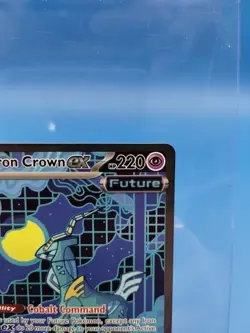 Pokemon TCG Iron Crown EX Prismatic Evolutions Card Sir 158/131 Mint Condition - Image 2