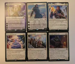 MTG Planeswalkers lot - White 6 Cards. PWs. The Wandering Emperor Borderless - Image 1