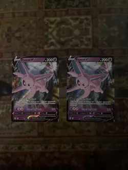Espeon V 064/203 Evolving Skies Mint Full Art Ultra Rare Pokemon Card - Image 1