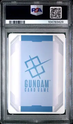 PSA 10 GEM MINT GUNDAM RX-78-2 GUNDAM CARD GAME BETA JAPANESE - Image 2