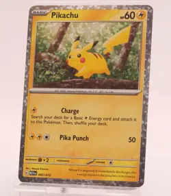 Pikachu 002/015 Holo McDonald's Dragon Discovery Promo Pokemon TCG Card - Image 1