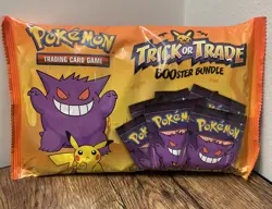 Pokemon Trading Card TCG Trick or Trade BOOster Bundle 40 packs 120 Cards NEW 820650850783 - Image 1