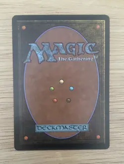 VTG MTG Magic The Gathering Dark Banishing Wizards Of The Coast Card Signed - Image 2