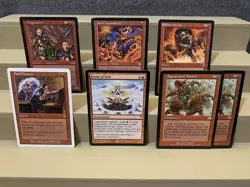 Magic The Gathering High Value Red Rares Lot - 7 Card Lot - Excellent Condition - Image 1