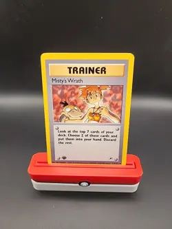 Pokemon Card - Misty's Wrath Gym Heroes 114/132 Uncommon 1st Edition - Image 1