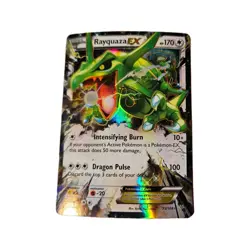 Pokemon Rayquaza EX 75/108 Roaring Skies Holo Ultra Rare EX 170 HP Dragon Card - Image 1