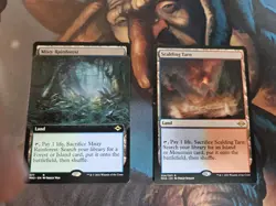 MH2 Extended Art Misty Rainforest & MH2 Scalding Tarn Magic the Gathering Cards! - Image 1