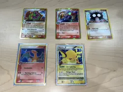 pokemon cards Lot Charizard Ex Power Keepers Raichu Lv X plus More - Image 1