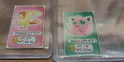 Vintage 1998 Pokemon Lunchables Lot Of 9 Mini Cards - Image 3