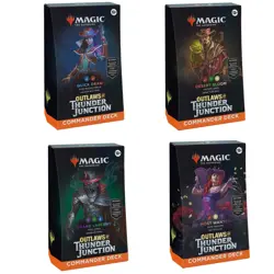Magic The Gathering - Outlaws of Thunder Junction - Commander 4-Deck Combo - Image 1