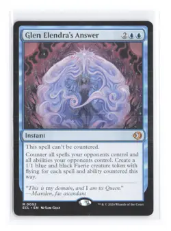 Glen Elendra's Answer M Lorwyn Eclipsed 52 NM - Image 1