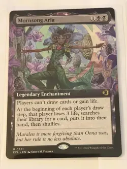 Mornsong Aria Extended Art Lorwyn Eclipsed 361 - Image 1