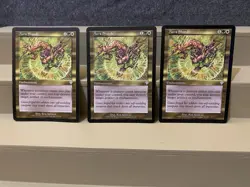 MTG Aura Shards X3 - Invasion Uncommon Regular - Excellent Condition - Image 1