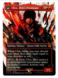 MTG | Clive, Ifrit's Dominant #0318 | Final Fantasy | NM | EN - Image 1