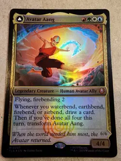 Avatar Aang - #207 Foil - Avatar: The Last Airbender - Mtg - Image 1