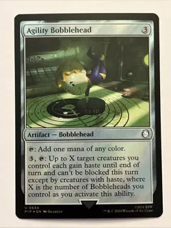 MTG Fallout Agility Bobblehead - Surge Foil - Image 1