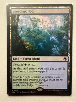 x1 Breeding Pool FOIL EOE Edge of Eternities MTG 251 M/NM 1x - Image 1