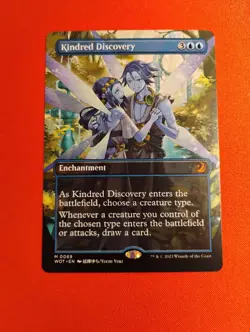 Kindred Discovery (Anime Borderless) Wilds of Eldraine: Enchanting Tales Regular - Image 1