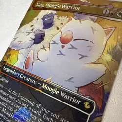X1 foil borderless MOG, MOOGLE WARRIOR from FIC - Image 2