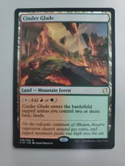 MTG Cinder Glade Commander 2019 Regular Rare - Image 1