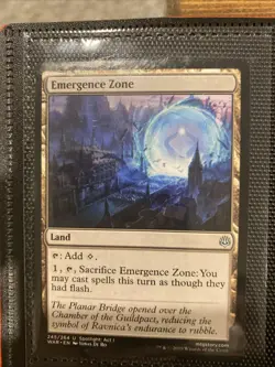 Emergence Zone - War of the Spark *NM* Near Mint MTG - Image 1