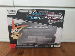 Pokemon Schwarze Blitze & Weisse Flammen Victini Illustrations Kollektion NEU - Image 4