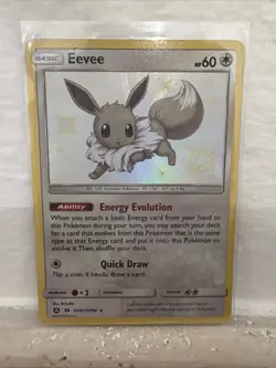Eevee SV41/SV94 - Hidden Fates: Shiny Vault - Holo - Pokemon TCG 2019 - Image 1