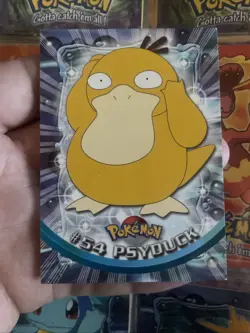 Topps Pokemon TV Animation Green Logo 3rd Edition Mint Non Holo #54 Psyduck - Image 1