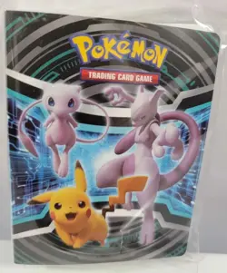 Pokemon TCG MINI BINDER Mewtwo, Pikachu, & Charizard 60-CARD BINDER-SEALED 2019 - Image 1
