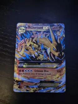 Pokemon Mega-Charizard-EX TCG Flashfire Holo Card 13/106 Rare - Image 1