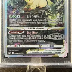 2023 POKEMON SWORD & SHIELD CROWN ZENITH #GG35 FULL ART/LEAFEON VSTAR PSA 10 - Image 5