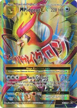M Pidgeot EX 105/108 F/A XY Evolutions ULTRA RARE HOLO PERFECT MINT! Pokemon - Image 1
