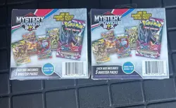 Pokemon 2025 Mystery Power Box 5 Booster Packs - Chase Pack Seeded 1:10 Lot Of 2 - Image 2