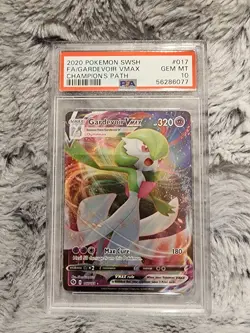 PSA Gem Mint 10 - 2020 Pokemon SWSH FA GARDEVOIR VMAX #017 - Image 1