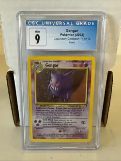 Gengar Pokemon Legendary Collection 2002 Vintage 11/110 Holo Cgc 9 (Pop 43) RARE - Image 1